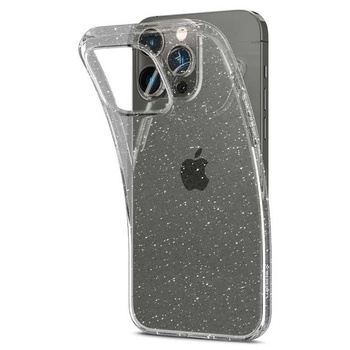 Spigen Liquid Crystal Glitter - tok iPhone 14 Pro készülékhez (átlátszó)