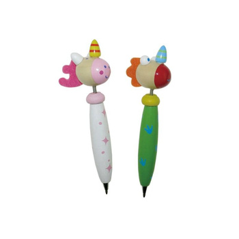 WOODEN - Stylo en bois licorne, dragon - couleur au choix