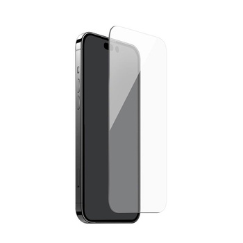 Verre trempé antibactérien PURO - Verre trempé protecteur avec protection antibactérienne pour iPhone 15 Pro