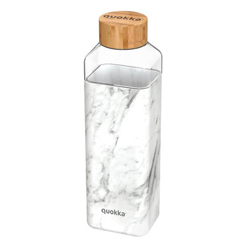 Quokka Storm - Bouteille d'eau en verre 700 ml (Marbre)