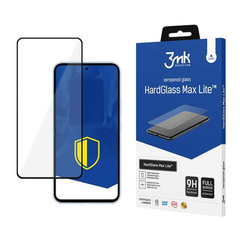 3mk HardGlass Max Lite - Szkło hartowane do Samsung Galaxy S24 FE (Czarny)