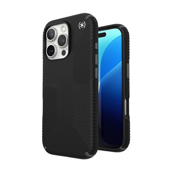 Speck Presidio2 Grip - iPhone 16 Pro Case (Black / Slate Grey / White)