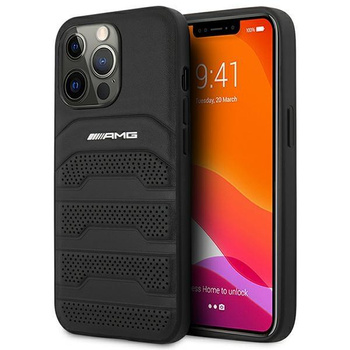 AMG Debossed Lines - iPhone 14 Pro Case (black)