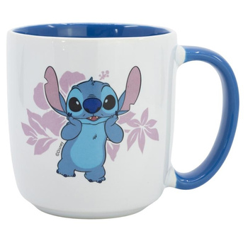 Disney Stitch - Blumen Kollektion Keramikbecher in Geschenkbox 380 ml