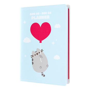 Pusheen - Kalender / Wochenplaner 2023/2024 (11,3 x 16,2 cm)