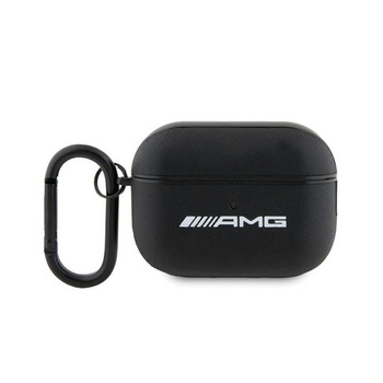 AMG Leder Big Logo - AirPods Pro 2 Tasche (schwarz)