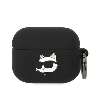 Karl Lagerfeld Silicone NFT Choupette Head 3D - AirPods Pro Case (black)