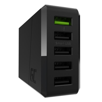 Green Cell ChargeSource 5 - 5xUSB 52W Ultra Charge hálózati töltő, intelligens töltés