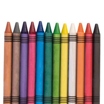 Topwrite - Crayons de couleur pour bougies, cire 12 couleurs