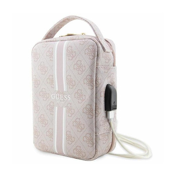 Guess 4G Printed Stripes Reise-Universaltasche - Zubehör-Organizer (Pink)