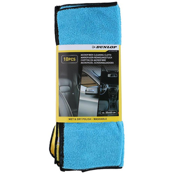 Dunlop - Chiffons universels en microfibres 35x40 cm 10 pcs.