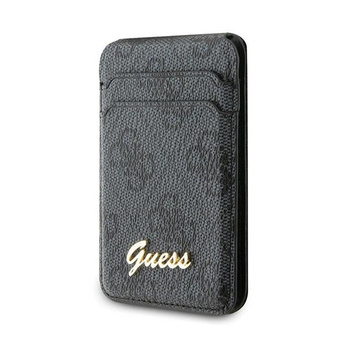 Guess Wallet Cardslot Stand MagSafe 4G Classic Logo - Portefeuille magnétique avec fonction stand (noir)