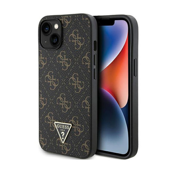 Guess 4G Triangle Metal Logo - iPhone 14 Case (black)