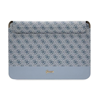 Guess 4G Stripe Metal Logo Computer Sleeve - 14" Notebook Case (Blue)