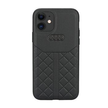 Audi valódi bőr - iPhone 11 tok (fekete)