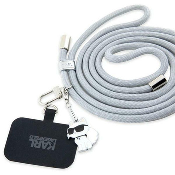 Karl Lagerfeld CBDY Cord - Universal-Telefonband (grau)