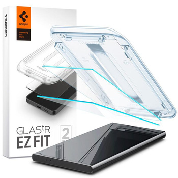 Spigen GLAS.TR EZ FIT 2er-Pack - gehärtetes Glas für Samsung Galaxy S24 Ultra (2 Stück)