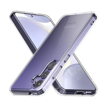 Crong Crystal Shield Cover - Etui Samsung Galaxy S24+ (przezroczysty)