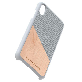 Nordic Elements Original Hel - Coque en bois pour iPhone Xs Max (Gris clair)