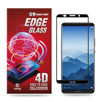 Crong Edge Glass 4D Full Glue - gehärtetes Glas für den gesamten Bildschirm des Huawei Mate 10