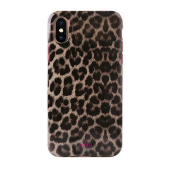 PURO Glam Leopard Hülle - iPhone Xs Max Hülle (Leo 2)