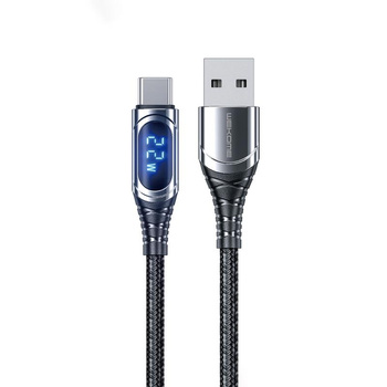 WEKOME WDC-166 Sakin Serie - USB-A zu USB-C 6A Schnellladekabel 1 m (Anlauffarbe)