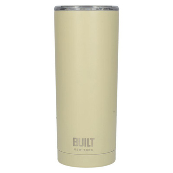 BUILT Vacuum Insulated Tumbler - Vákuumszigetelt acél hőszigetelő bögre 600 ml (Vanília)