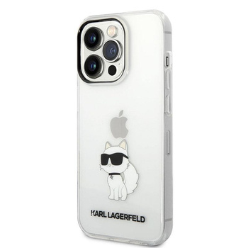 Karl Lagerfeld IML NFT Choupette - iPhone 14 Pro Tasche (Transparent)