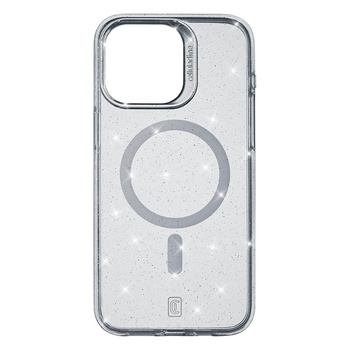 Cellularline Sparkle Mag - iPhone 15 Pro MagSafe Case (transparent)