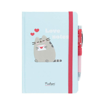 Pusheen - Notanik + flashlight pen from Purrfect Love collection