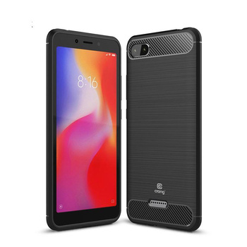 Crong Soft Armour Cover - Xiaomi Redmi 6A tok (fekete)