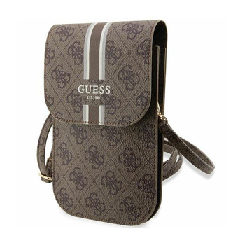 Guess 4G Stripes - Crossbody telefontáska (barna)