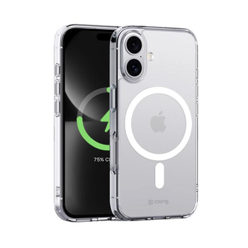 Crong Clear MAG Cover - iPhone 16 Plus MagSafe Case (Clear)