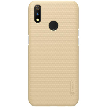 Nillkin Super Frosted Shield - Etui Realme 3 Pro (Realme X Lite) (Golden)