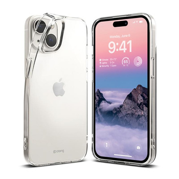 Crong Crystal Slim Cover - iPhone 14 Plus Case (Transparent)