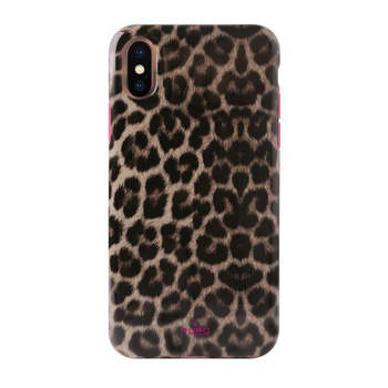 PURO Glam Leopard Cover - iPhone Xs / X Case (Leo 2)