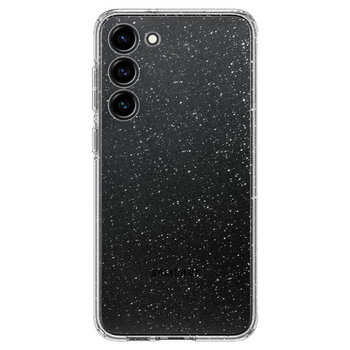 Spigen Liquid Crystal Glitter - tok Samsung Galaxy S23+ készülékhez (átlátszó)