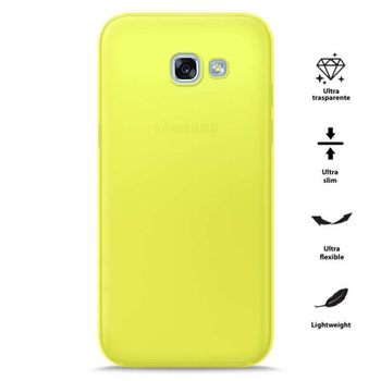 PURO 0.3 Nude - Samsung Galaxy A3 (2017) Case (Fluo Yellow)