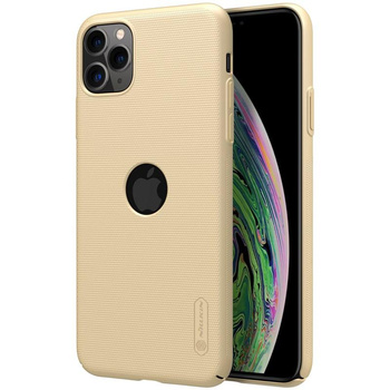 Nillkin Super Frosted Shield - Apple iPhone 11 Pro Case with Logo Cutout (Golden)