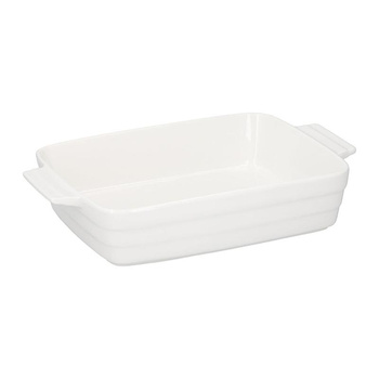 Alpina - Ceramic baking dish 30x18,5x6 cm 1,7 L (white)