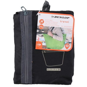 Dunlop - Sac à provisions pliable 21 l (noir)