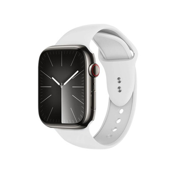 Crong Liquid - Strap for Apple Watch 38/40/41/42 mm (white)