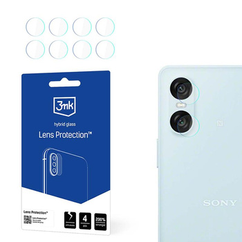 3mk objektívvédő - Sony Xperia 10 VI kamera objektív üveg (4 készlet)