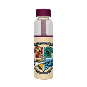 Harry Potter - Glaswasserflasche 500 ml (Hogwarts)