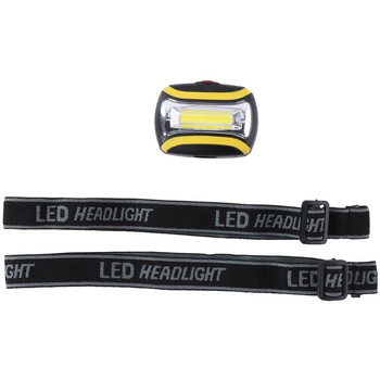 Dunlop - Lampe frontale de randonnée à LED (jaune)