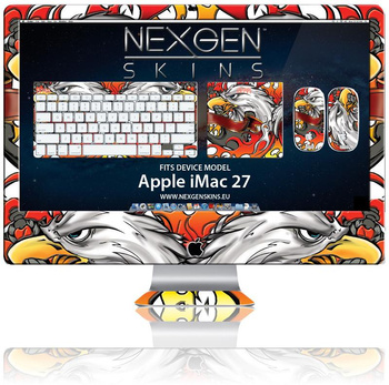 Nexgen Skins - sada skinů na 27" iMac s 3D efektem (Iron Eagle 3D)