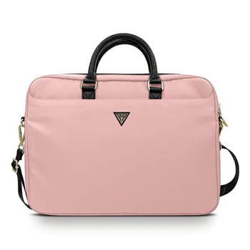 Guess Nylon-Computertasche - 15" / 16" Notebook-Tasche (rosa)