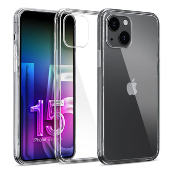 3mk átlátszó tok - tok iPhone 15 készülékhez (átlátszó)