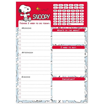 Snoopy - Daily planner 54 pages A5