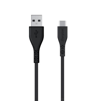 Energizer HardCase - USB-A to USB-C Connection Cable 1.2m (Black)